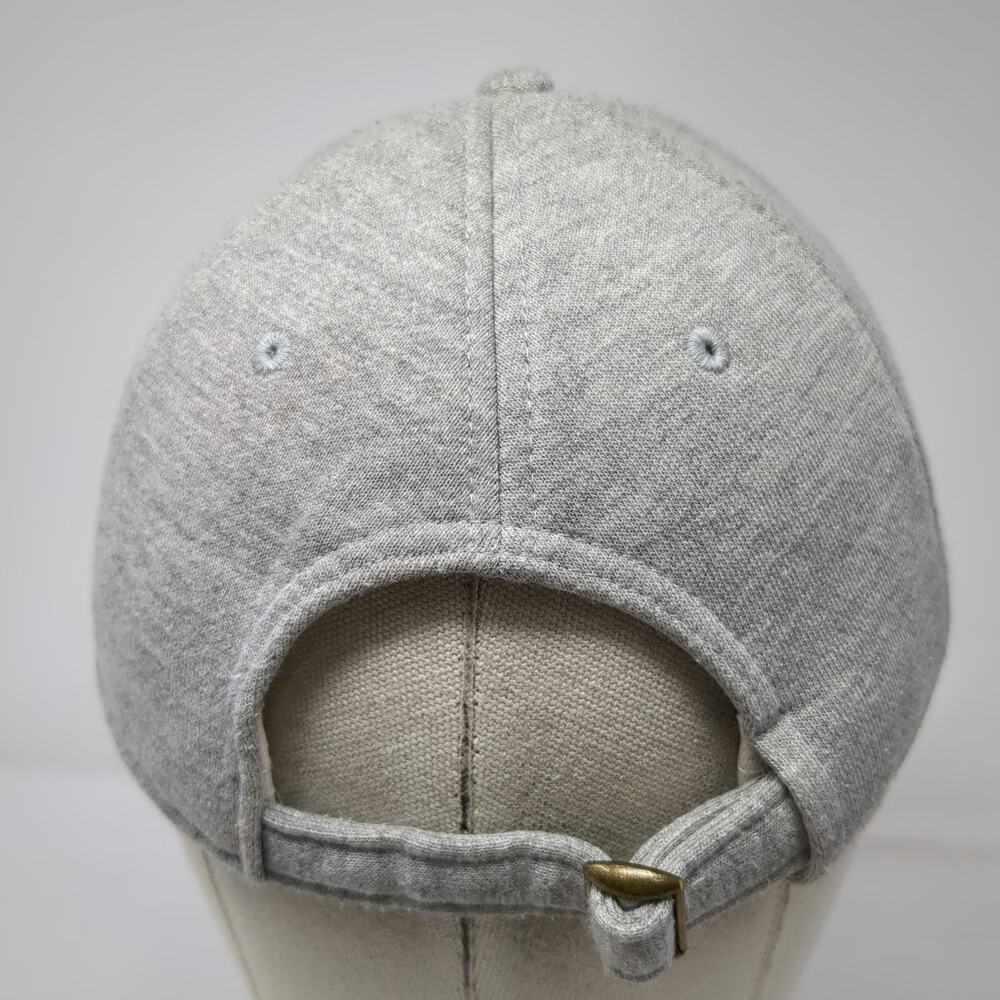 Garage Baseball Cap Gray One Size Heathered Jersey Knit Slideback Adjustable Hat - Picture 6 of 9